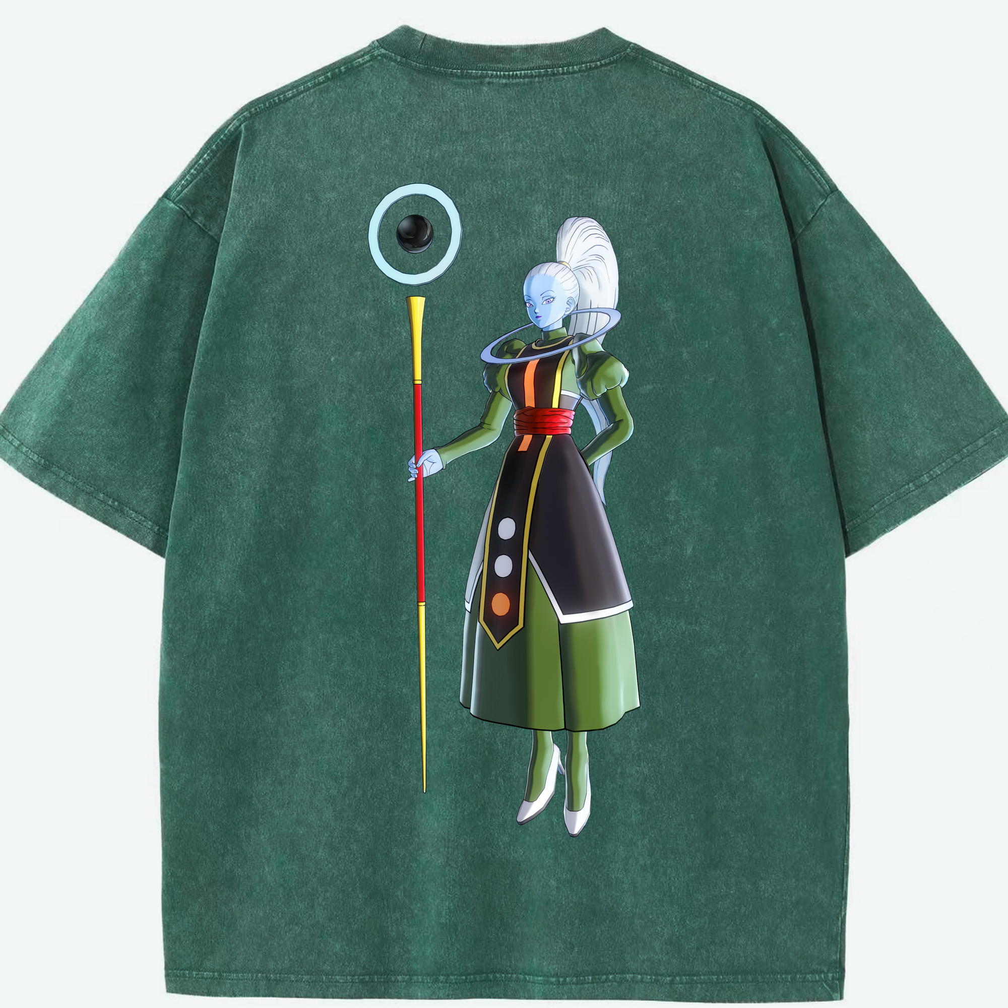 （画像用） ドラゴンボール DRAGON BALL 綿100% ヴィンテージ風 半袖Tシャツ（背面プリント）